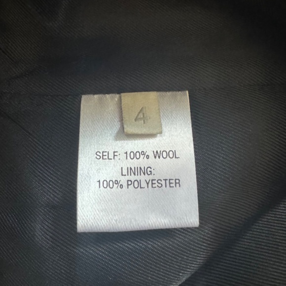 MONSE Fall 2017 Runway Wool Herringbone Lace-up Pants in Charcoal White Size 4 - Picture 8 of 15